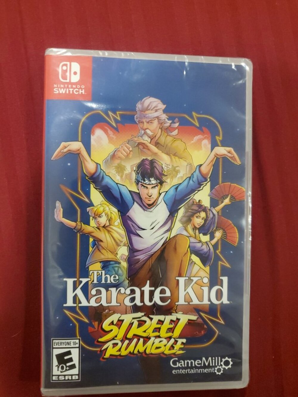 The Karate Kid Street Rumble Nintendo Switch NEW SEALED ESRB E10+ GameMill